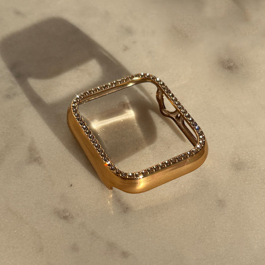 ETUI Z CYRKONIAMI DO APPLE WATCH