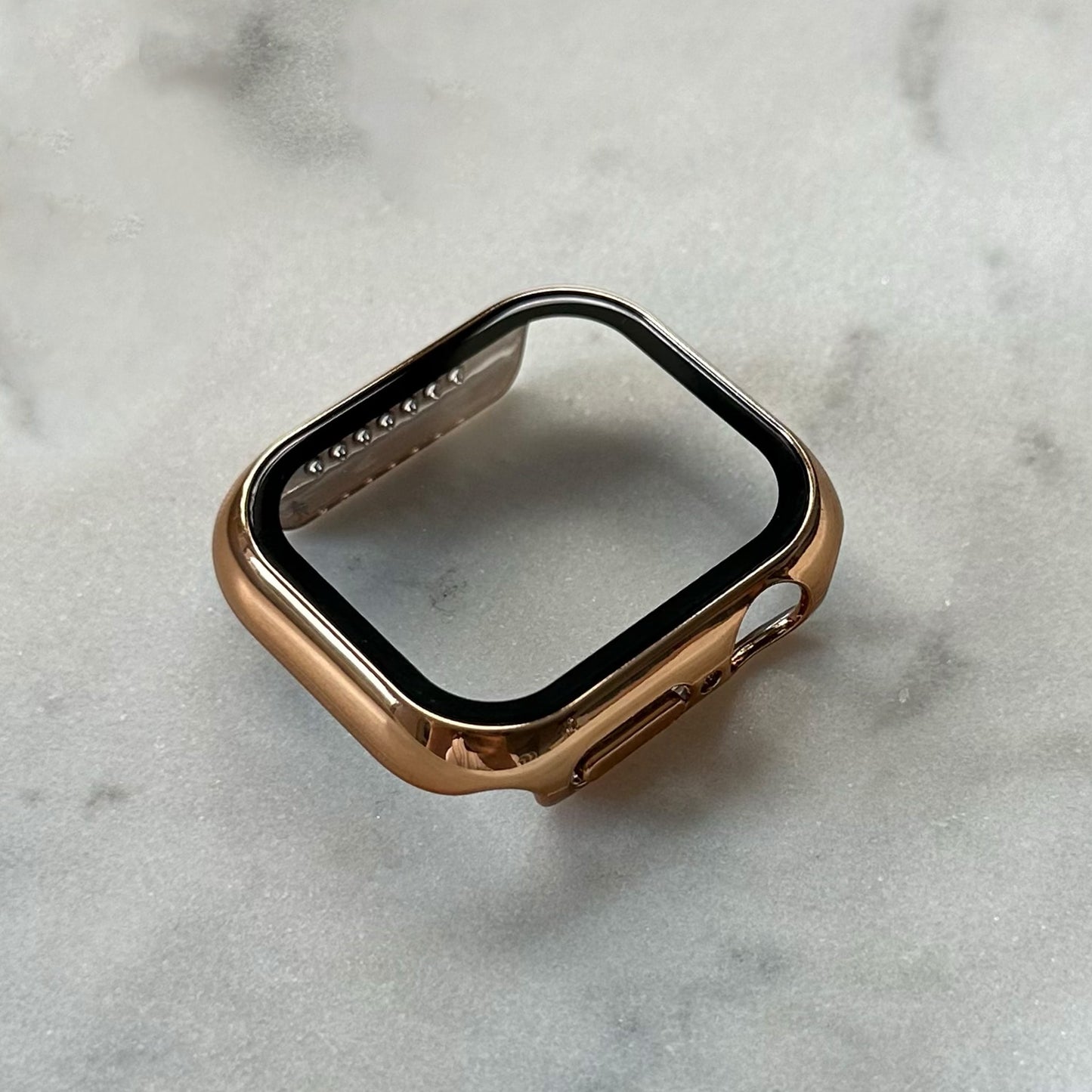 APPLE WATCH TEMPERED GLASS CASE